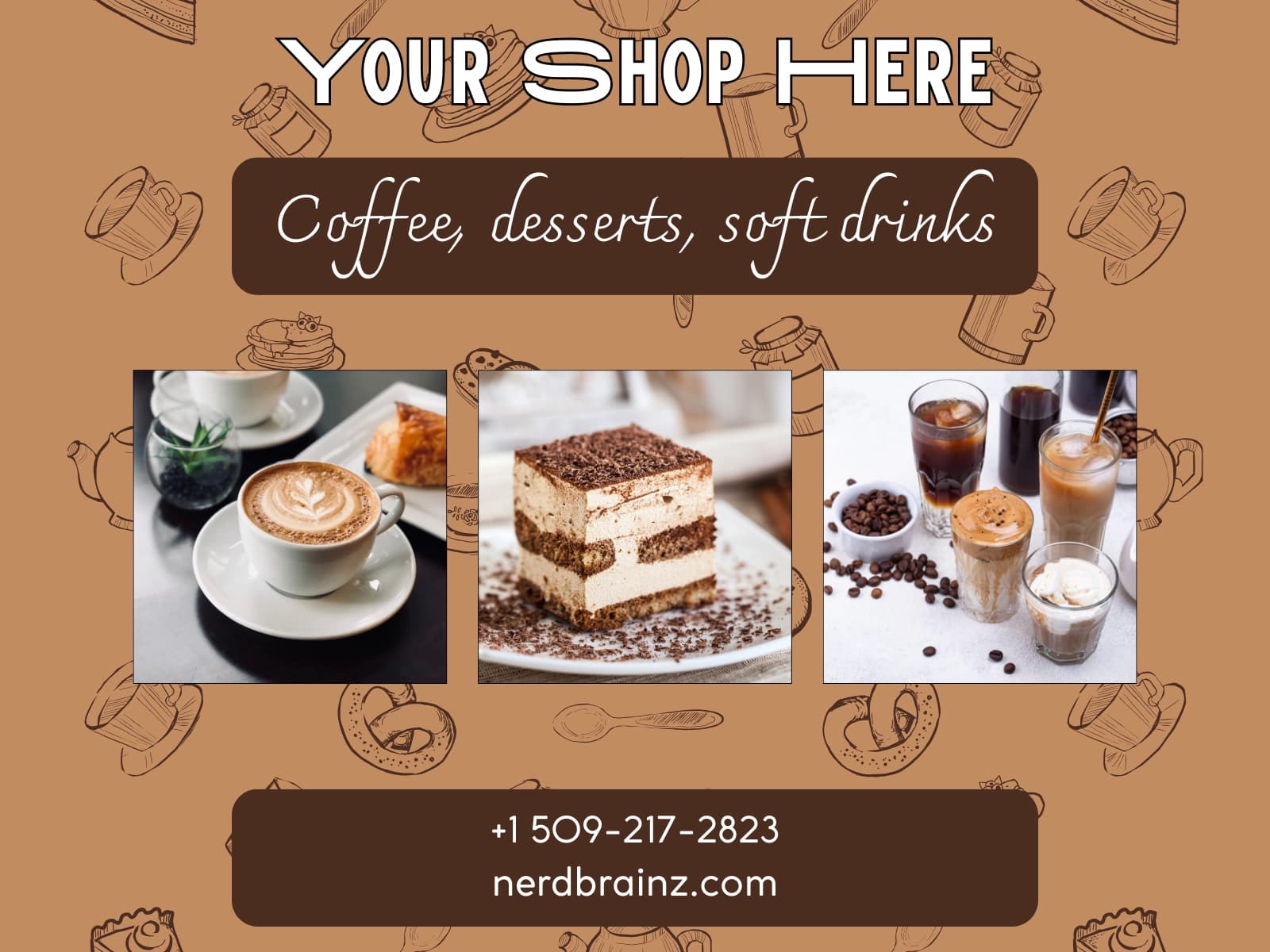 Post Falls service-business website concept with high-visibility contact actions and local service area trust signals